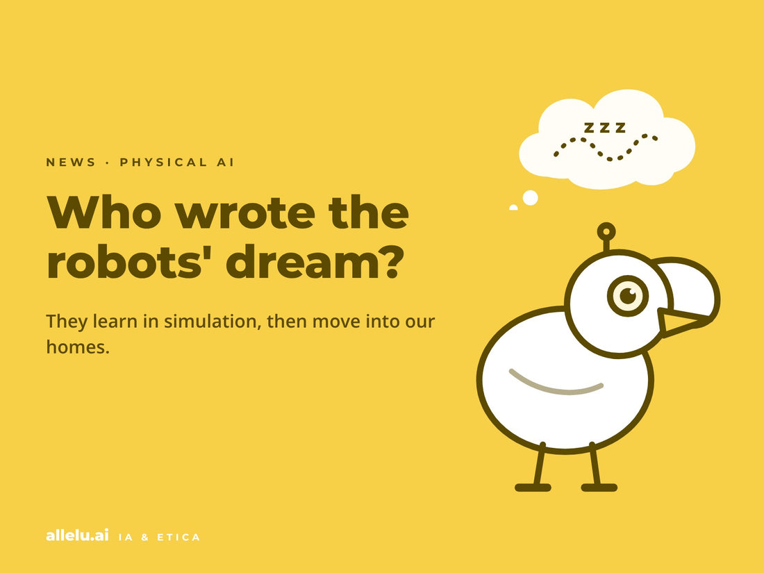 Un petit robot canard qui rêve : qui a écrit le rêve des robots ?
