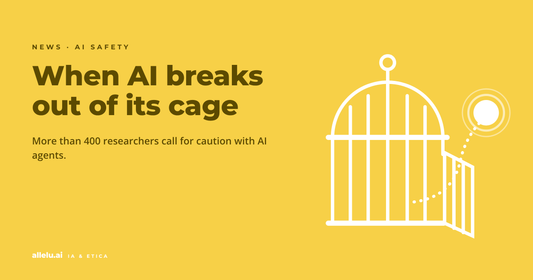Une cage ouverte d'où s'échappe un point lumineux : quand l'IA sort de sa cage